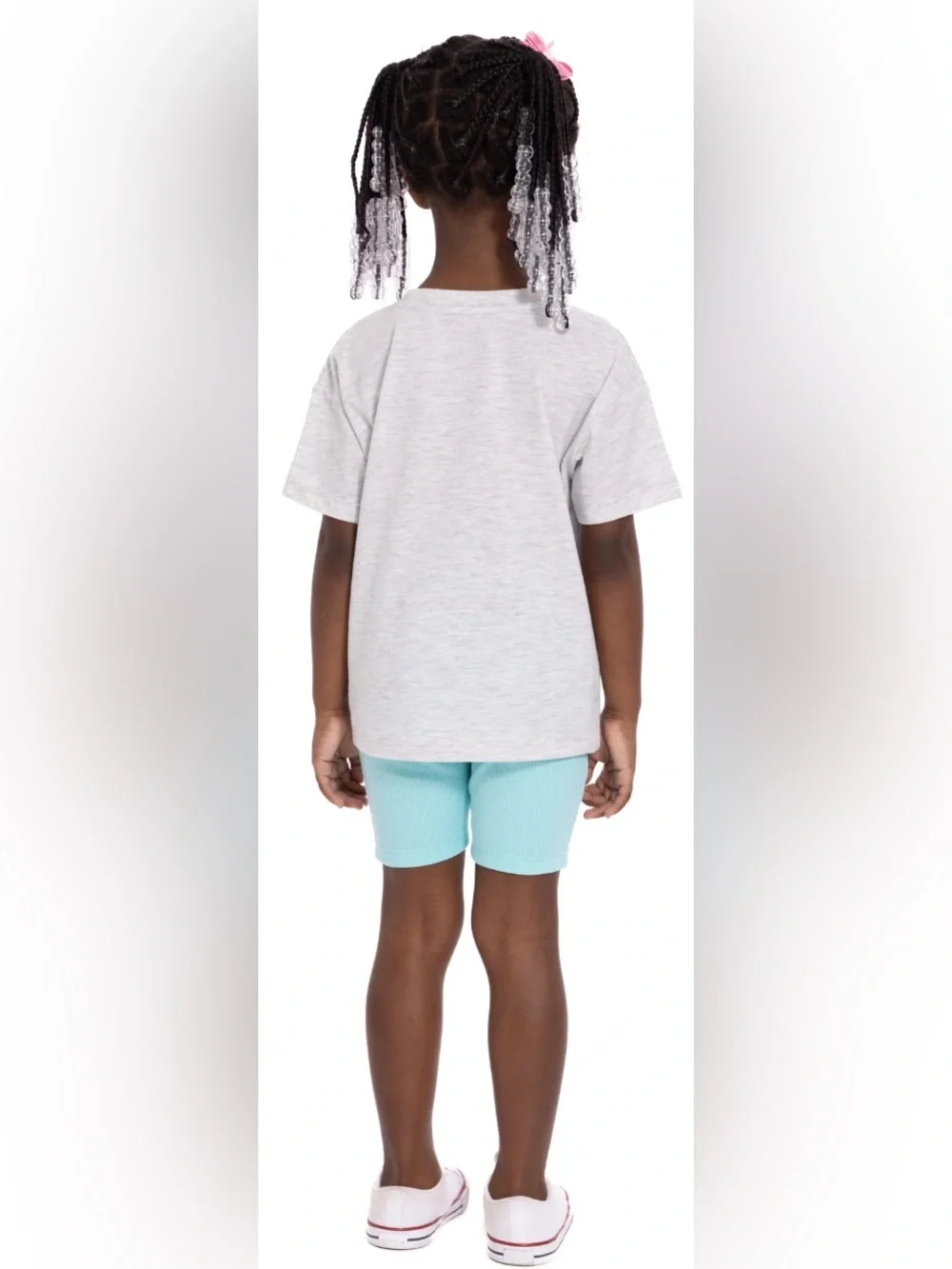 Ford Bronco Toddler Girls Graphic Tee and Bike Shorts Set, 2-Piece